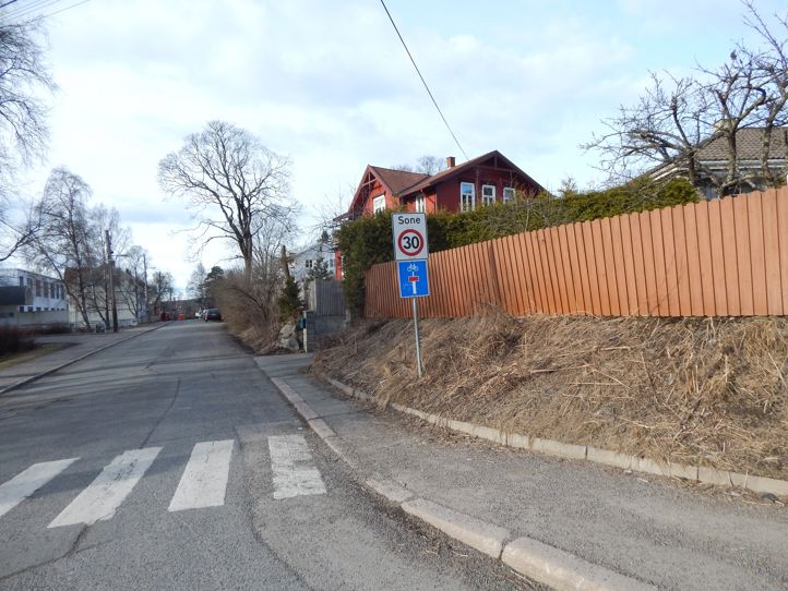 Kjelsåsveien ved Myrerskogveien